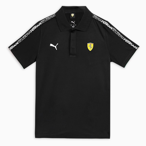 Ferrari Race Youth Motorsport Polo, PUMA Black, extralarge-IND