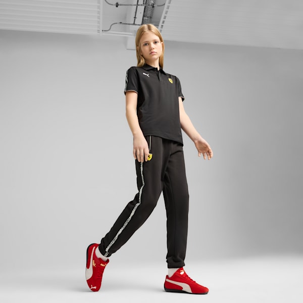 Ferrari Race Youth Motorsport Polo, PUMA Black, extralarge-IND