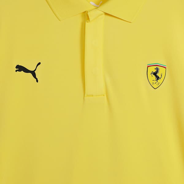 Ferrari Race Youth Motorsport Polo, Speed Yellow, extralarge-IND