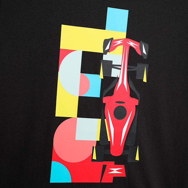 Scuderia Ferrari Race Graphic Motorsport Youth Tee, PUMA Black, extralarge-IND