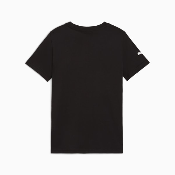 Playera Scuderia Ferrari Race Tonal Big Shield para adolescentes, PUMA Black, extralarge