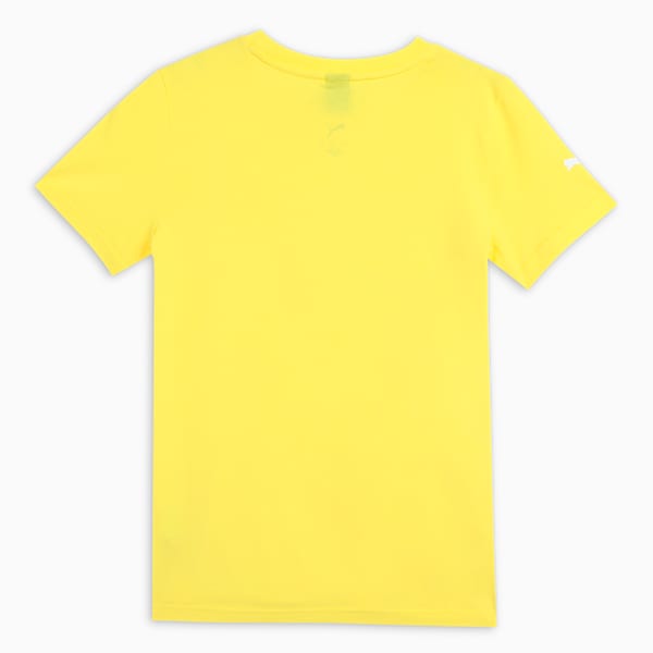 Ferrari Race TBS Youth Motorsport Tee, Speed Yellow, extralarge-IND