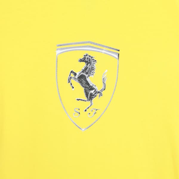 Ferrari Race TBS Youth Motorsport Tee, Speed Yellow, extralarge-IND