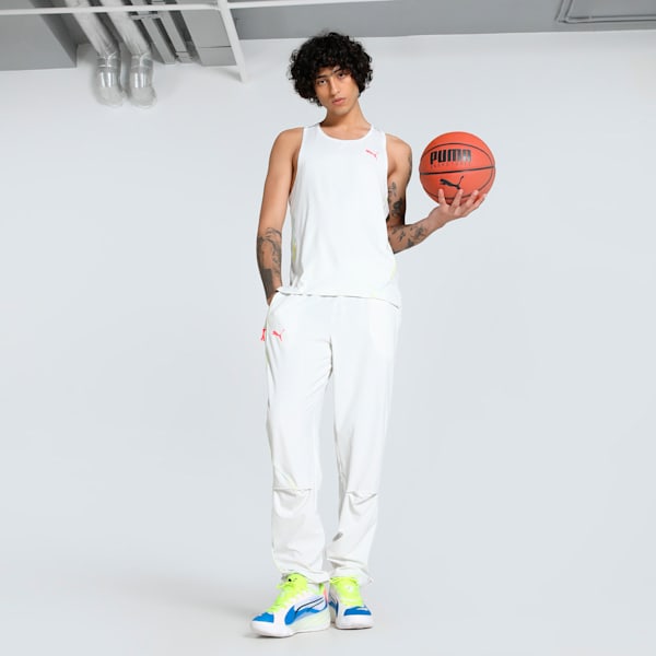 All Pro Men's Basketball Pants, Vapor Gray, extralarge-IND