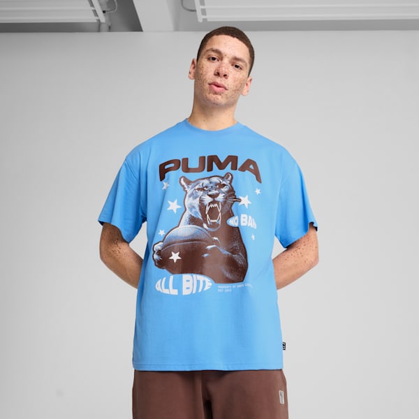 All Bite Men's Tee, Team Light Blue, extralarge
