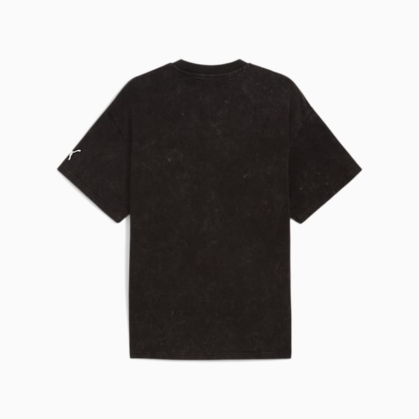 Dylan Exhibit Men's Basketball Tee, PUMA Black, extralarge