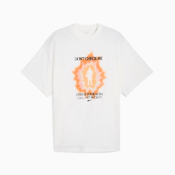 Hoop Dreamz Oversized Tee, PUMA White, extralarge
