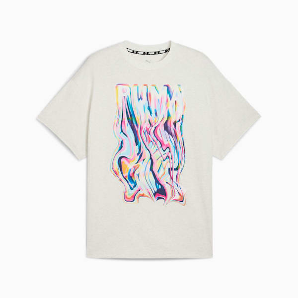Stewie Prism Women's Basketball Tee, Vapor Gray Heather, extralarge
