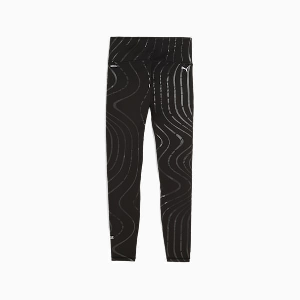 Leggings de básquetbol para mujer Stewie Prism, PUMA Black-AOP, extralarge