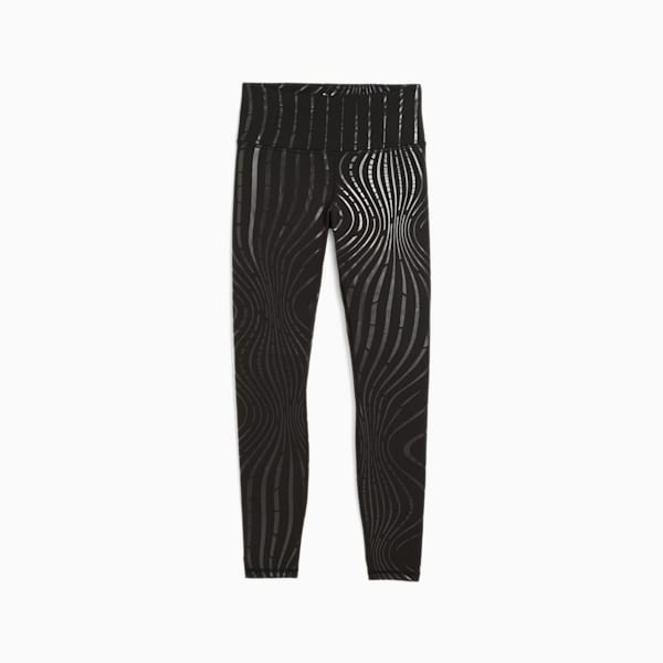 Leggings de básquetbol para mujer Stewie Prism, PUMA Black-AOP, extralarge