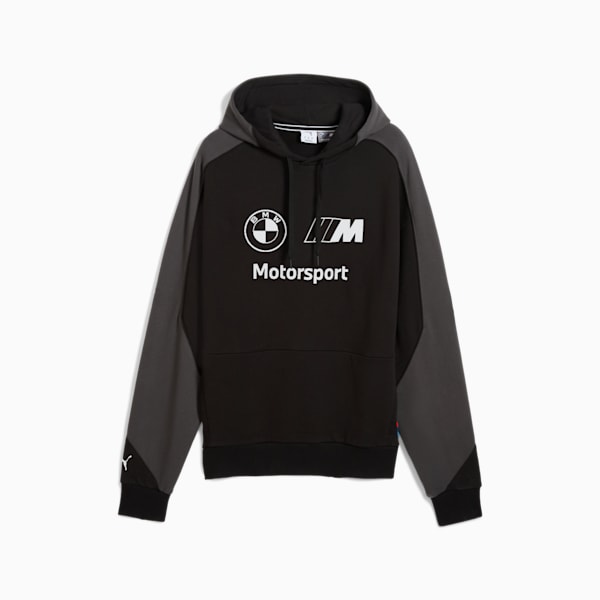 Sudadera con capucha para hombre BMW M Motorsport Lifestyle, PUMA Black, extralarge