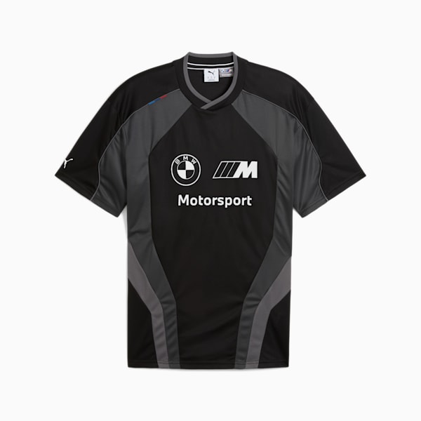 Camiseta de estilo de vida para hombre de BMW M Motorsport, PUMA Black, extralarge