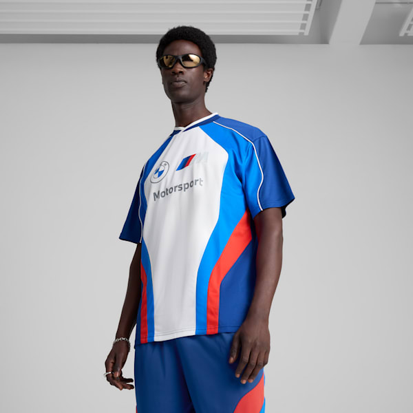 Maillot BMW M Motorsport Lifestyle Homme, Pro Blue-M Color, extralarge