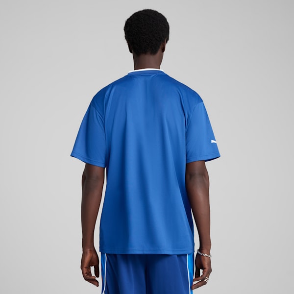 Camiseta de estilo de vida para hombre de BMW M Motorsport, Pro Blue-M Color, extralarge
