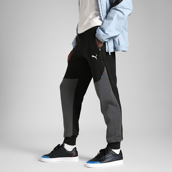 BMW M Motorsport PUMATECH Men's Pants, PUMA Black, extralarge-IND