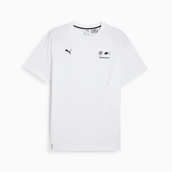 Playera BMW M Motorsport PUMATECH para hombre, PUMA White, extralarge
