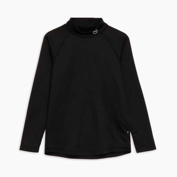 メンズ ゴルフ ストレッチグリッド フリース サークル キャット シャツ, PUMA Black, extralarge-JPN