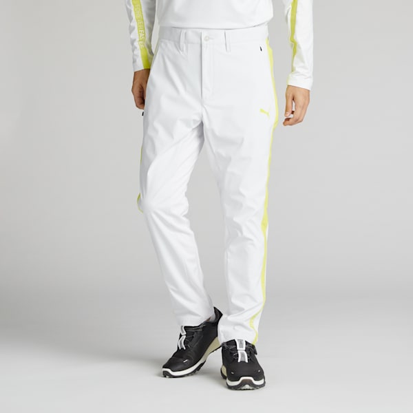 メンズ ゴルフ PF ストレッチ ウィンド ミックス スリム テーパード パンツ, White Glow, extralarge-JPN