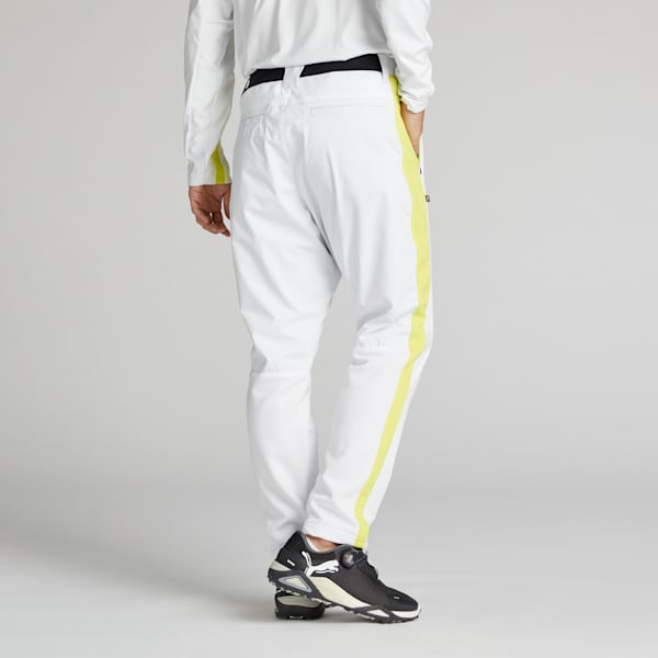 メンズ ゴルフ PF ストレッチ ウィンド ミックス スリム テーパード パンツ, White Glow, extralarge-JPN