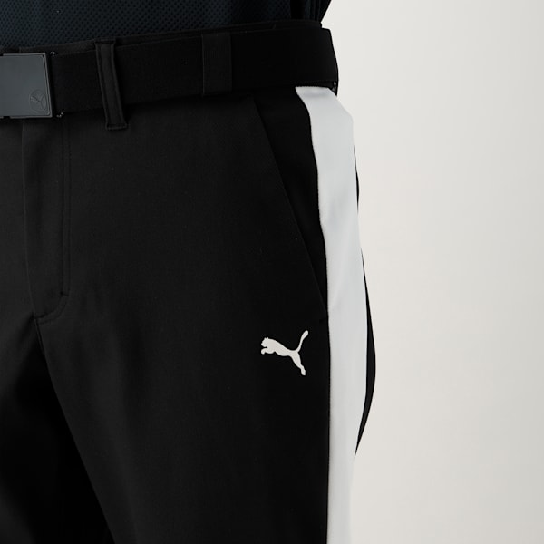 メンズ ゴルフ PF ストレッチ ダイアモンド リップ スリム テーパード パンツ, PUMA Black, extralarge-JPN