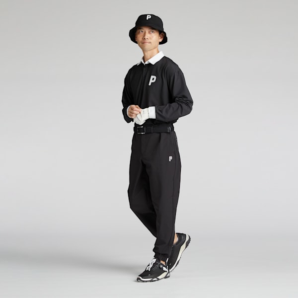 メンズ ゴルフ PC ストレッチ ダブル クロス ワイド ジョガー パンツ, PUMA Black, extralarge-JPN