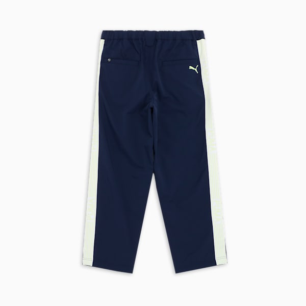 メンズ ゴルフ PC ストレッチ サイド ジャガード テープ パンツ, Deep Navy, extralarge-JPN