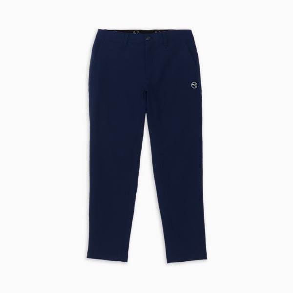 メンズ ゴルフ ストレッチ ダイアモンドリップ スリム テーパード パンツ, Deep Navy, extralarge-JPN