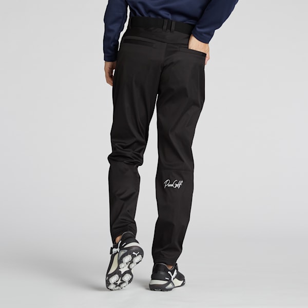 メンズ ゴルフ ストレッチニット ボーンディング スリム テープ パンツ, PUMA Black, extralarge-JPN