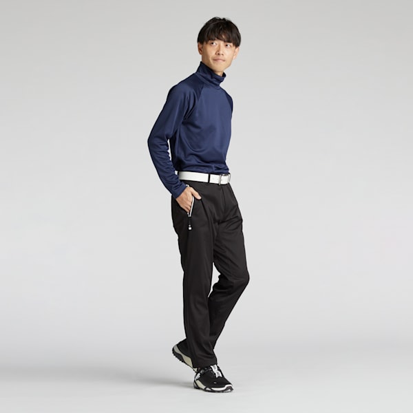メンズ ゴルフ ストレッチニット ボーンディング スリム テープ パンツ, PUMA Black, extralarge-JPN
