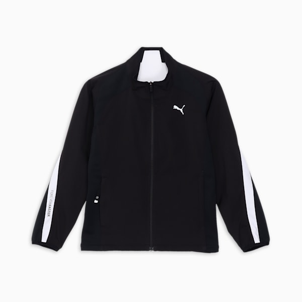 ウィメンズ ゴルフ PF W ストレッチ ウィンド ミックス フルジップ ジャケット, PUMA Black, extralarge-JPN