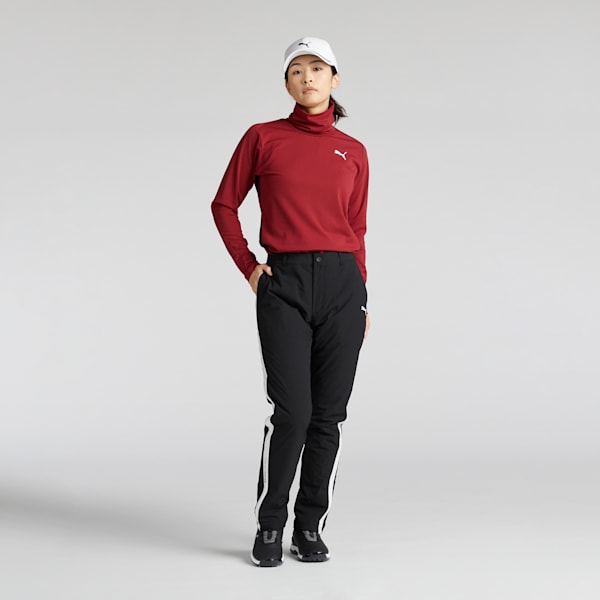 ウィメンズ ゴルフ PF W ピーチ スクラム ストレッチ サイド 長袖 シャツ, Intense Red, extralarge-JPN