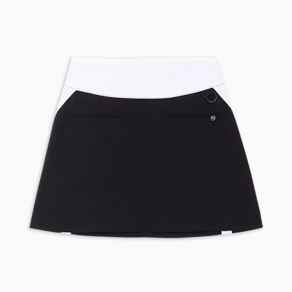 ウィメンズ ゴルフ PF ストレッチ ウィンド ミックス フルジップ スカート, PUMA Black, extralarge-JPN