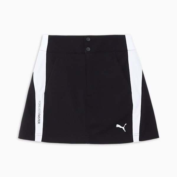 ウィメンズ ゴルフ PF ストレッチ ウィンド ミックス フルジップ スカート, PUMA Black, extralarge-JPN
