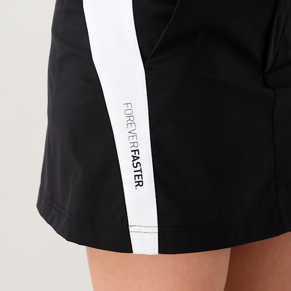 ウィメンズ ゴルフ PF ストレッチ ウィンド ミックス フルジップ スカート, PUMA Black, extralarge-JPN