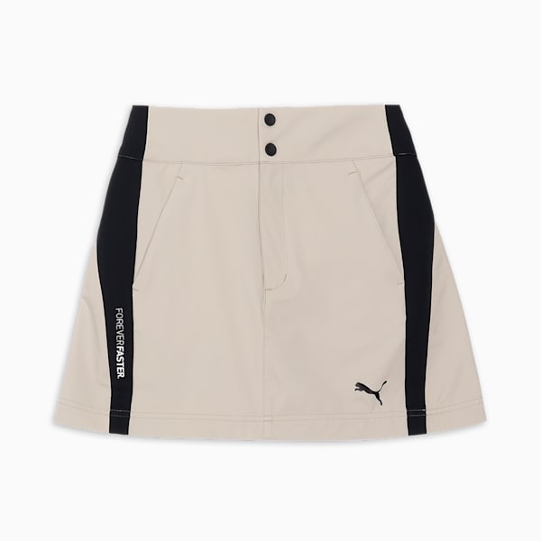 ウィメンズ ゴルフ PF ストレッチ ウィンド ミックス フルジップ スカート, Desert Dust, extralarge-JPN