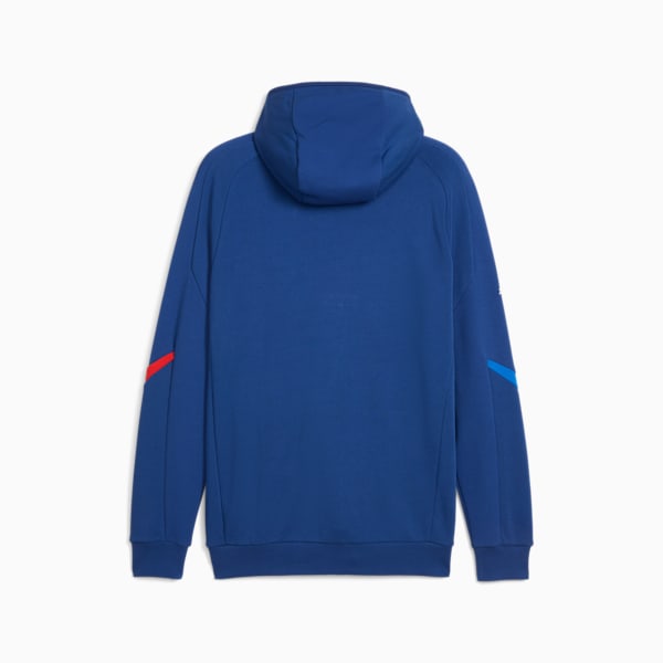 BMW M Motorsport Men's Hooded Jacket, Pro Blue-M Color, extralarge