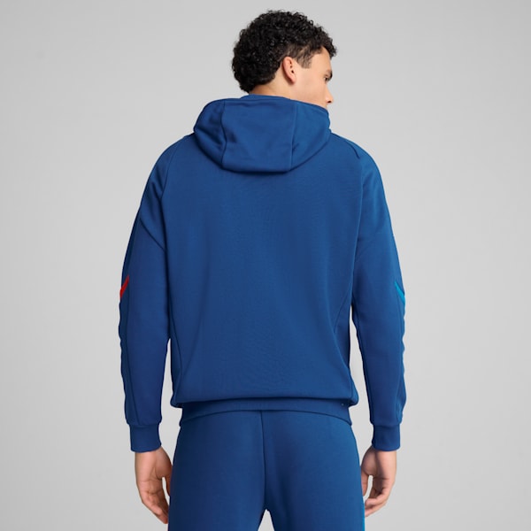 BMW M Motorsport Men's Hooded Jacket, Pro Blue-M Color, extralarge