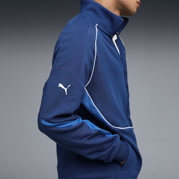 BMW M Motorsport Men's Sweat Jacket, Pro Blue-M Color, extralarge-IND