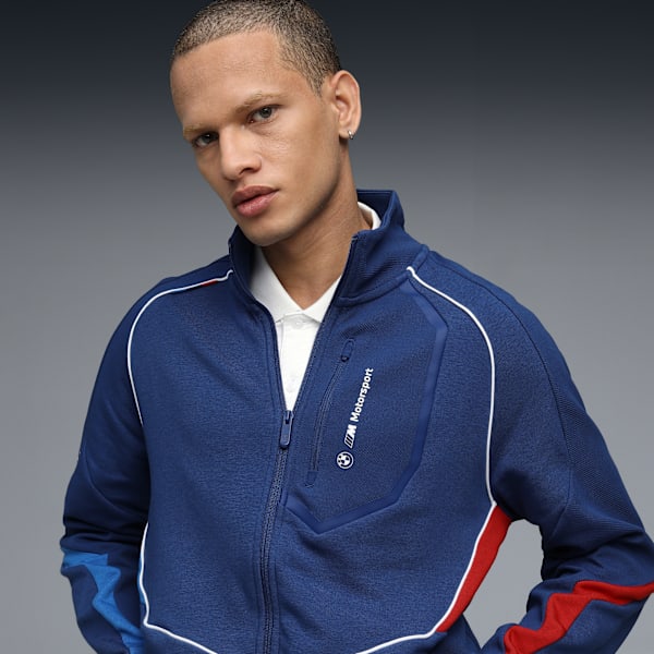 BMW M Motorsport Men's Sweat Jacket, Pro Blue-M Color, extralarge-IND