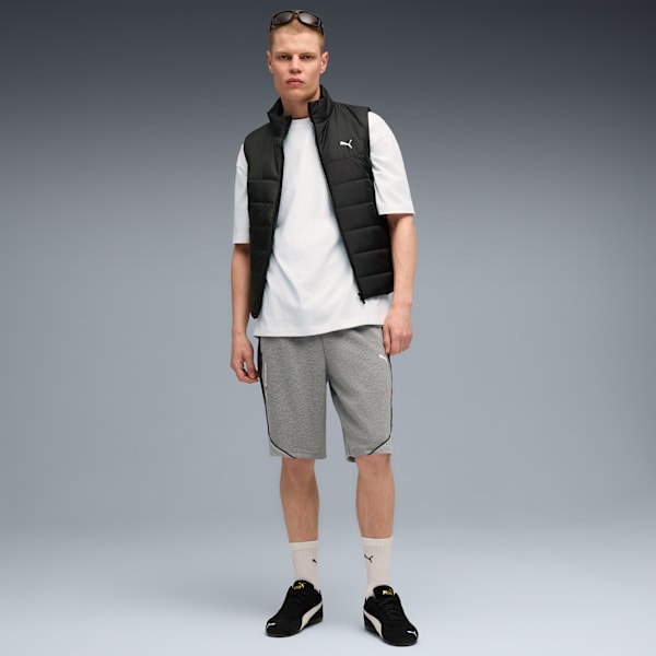 BMW M Motorsport Men's Shorts, Medium Gray Heather, extralarge-IND