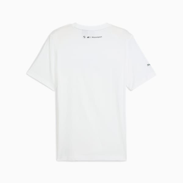 BMW M Motorsport Men's Car Graphic Tee, PUMA White, extralarge-IND