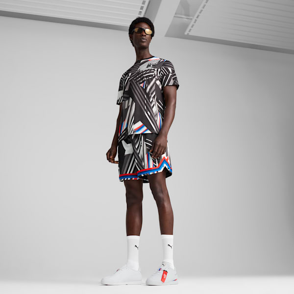 BMW M Motorsport All-over Print Men's Tee, PUMA Black, extralarge-IND