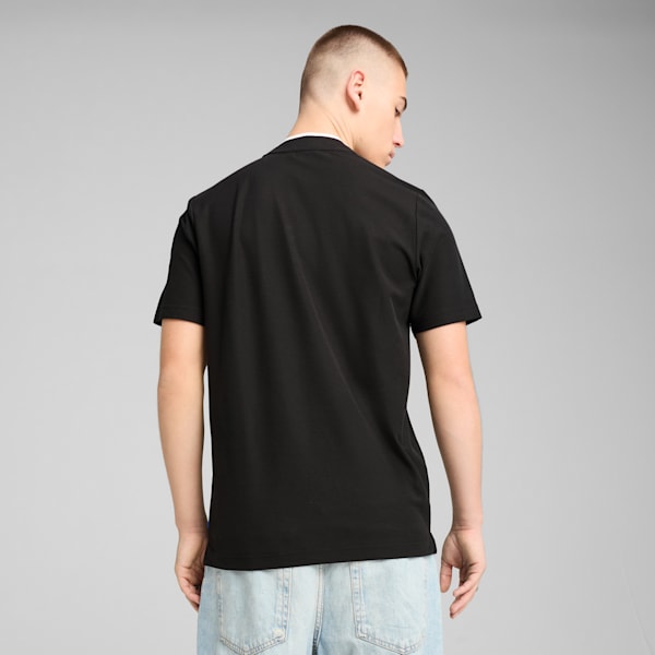 BMW M Motorsport Men's Polo, PUMA Black, extralarge-IND