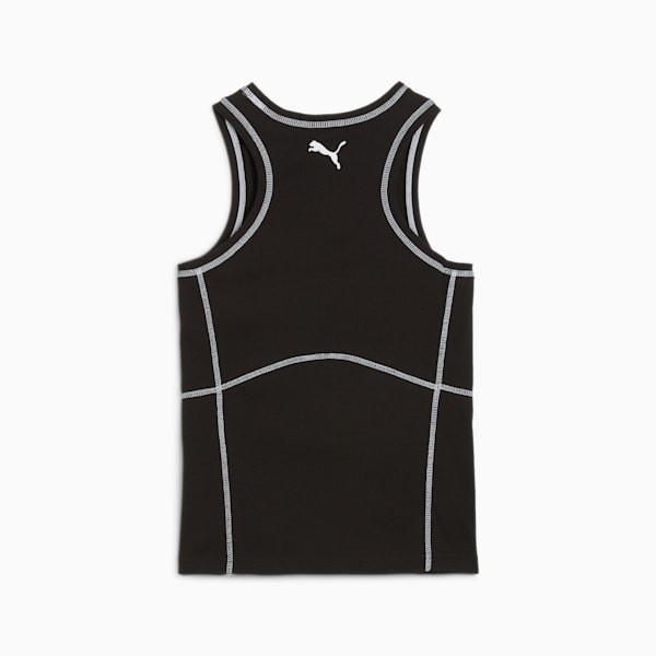 Camiseta sin mangas para mujer BMW M Motorsport Lifestyle, PUMA Black, extralarge