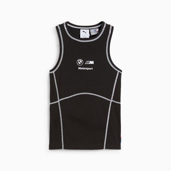 Camiseta sin mangas para mujer BMW M Motorsport Lifestyle, PUMA Black, extralarge