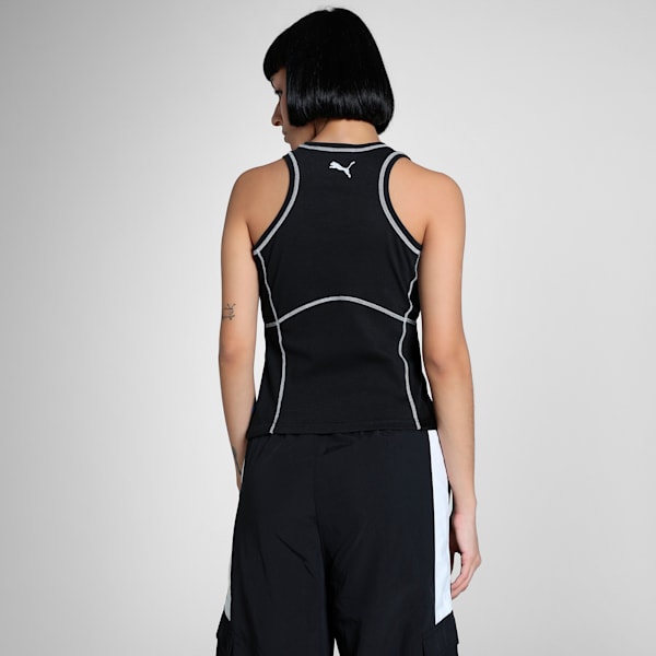 BMW M Motorsport Lifestyle Women's Top, PUMA Black, extralarge-IND