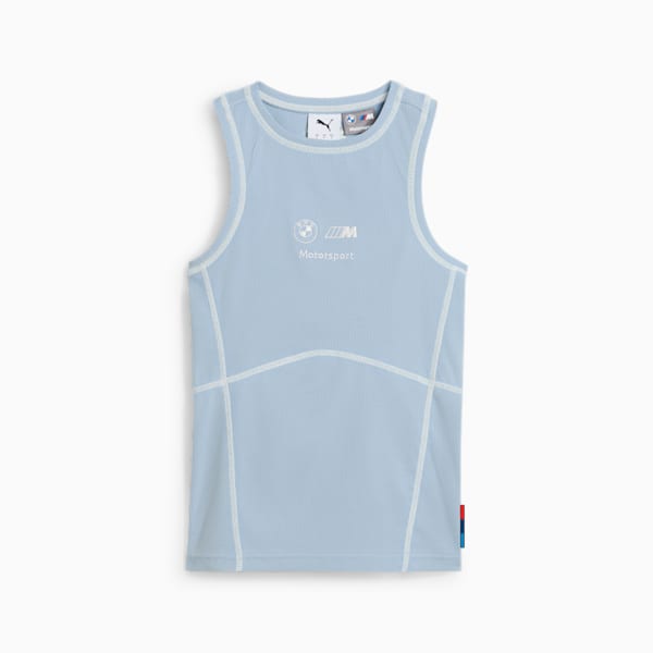 Camiseta sin mangas para mujer BMW M Motorsport Lifestyle, Blue Wash, extralarge