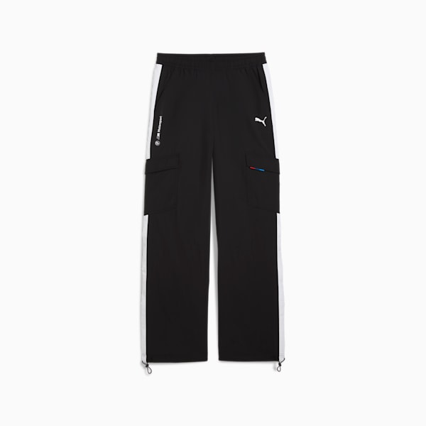 Pantalones cargo BMW M Motorsport para mujer, PUMA Black, extralarge