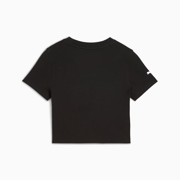 Camiseta corta con diseño gráfico BMW M Motorsport para mujer, PUMA Black, extralarge