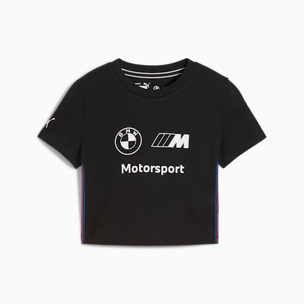 Playera BMW M Motorsport para mujer, PUMA Black, extralarge